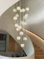 Alabaster Balls Cluster Chandelier — image 10