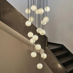 Alabaster Balls Cluster Chandelier — image 4