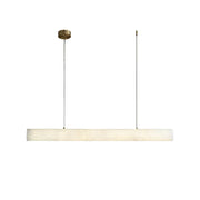 Alabaster Bamboo Linear Pendant Light — image 1