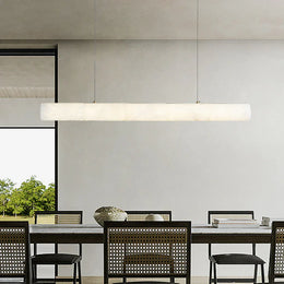 Alabaster Bamboo Linear Pendant Light — image 2