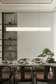 Alabaster Bamboo Linear Pendant Light — image 3
