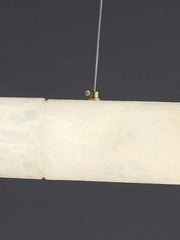 Alabaster Bamboo Linear Pendant Light — image 16