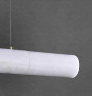 Alabaster Bamboo Linear Pendant Light — image 15