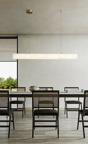 Alabaster Bamboo Linear Pendant Light — image 14