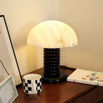 Alabaster Ben Swildens Modern Table Lamp — image 3
