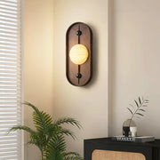 Alabaster Bezel Wall Lamp — image 2
