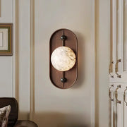 Alabaster Bezel Wall Lamp — image 3