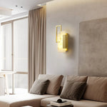 Alabaster Brass Wall Sconce — image 9