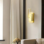 Alabaster Brass Wall Sconce — image 3