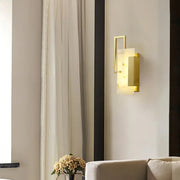 Alabaster Brass Wall Sconce — image 3