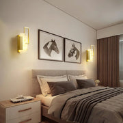 Alabaster Brass Wall Sconce — image 10