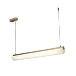 Alabaster Brick Linear Pendant Light — image 1
