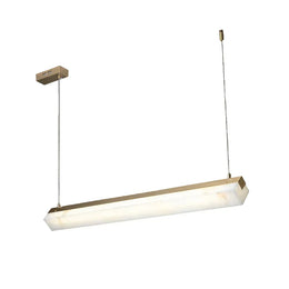 Alabaster Brick Linear Pendant Light — image 1
