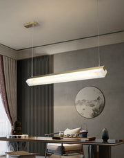 Alabaster Brick Linear Pendant Light — image 8