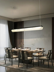Alabaster Brick Linear Pendant Light — image 9