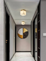 Alabaster Budnick Square Ceiling Light — image 12