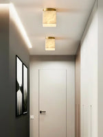 Alabaster Budnick Square Ceiling Light — image 10