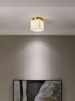 Alabaster Budnick Square Ceiling Light — image 5