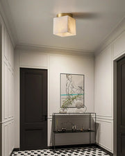 Alabaster Budnick Square Ceiling Light — image 4