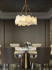 Alabaster Burton Round Chandelier — image 7