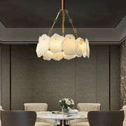 Alabaster Burton Round Chandelier — image 4