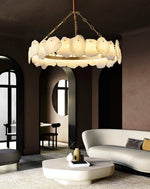 Alabaster Burton Round Chandelier — image 5