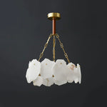 Alabaster Burton Round Chandelier — image 13