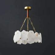 Alabaster Burton Round Chandelier — image 13