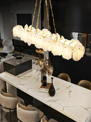 Alabaster Burton Round Chandelier — image 6