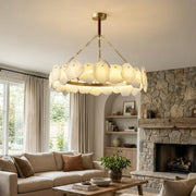 Alabaster Burton Round Chandelier — image 2