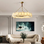 Alabaster Burton Round Chandelier — image 3
