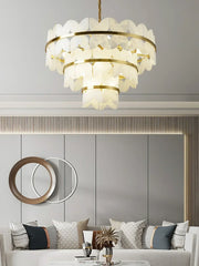 Alabaster Butterfly Round Chandelier — image 11
