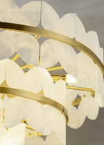 Alabaster Butterfly Round Chandelier — image 16