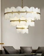 Alabaster Butterfly Round Chandelier — image 8