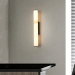 Alabaster Callisto Cylindrical Wall Lamp — image 3