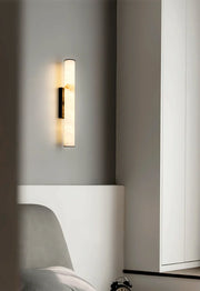 Alabaster Callisto Cylindrical Wall Lamp — image 16