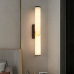 Alabaster Callisto Cylindrical Wall Lamp — image 5