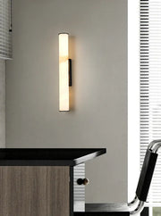 Alabaster Callisto Cylindrical Wall Lamp — image 14