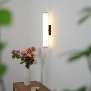 Alabaster Callisto Cylindrical Wall Lamp — image 4