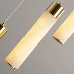 Alabaster Celestial Brass Cascade Chandelier — image 20