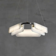 Delia Rectangular Alabaster Chandelier — image 17