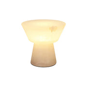 Alabaster Conical Table Lamp — image 1