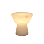 Alabaster Conical Table Lamp — image 11