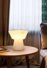 Alabaster Conical Table Lamp — image 5