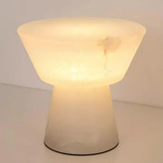 Alabaster Conical Table Lamp — image 6