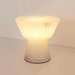 Alabaster Conical Table Lamp — image 8
