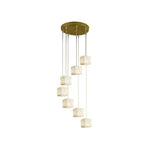 Alabaster Cube Box Chandelier — image 22