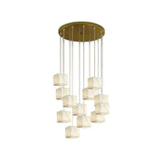 Alabaster Cube Box Chandelier — image 24