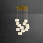 Alabaster Cube Box Chandelier — image 15