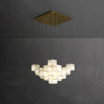 Alabaster Cube Box Chandelier — image 17